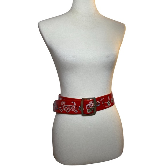 50s VTG Circus Waist Belt - Picture 2 of 14